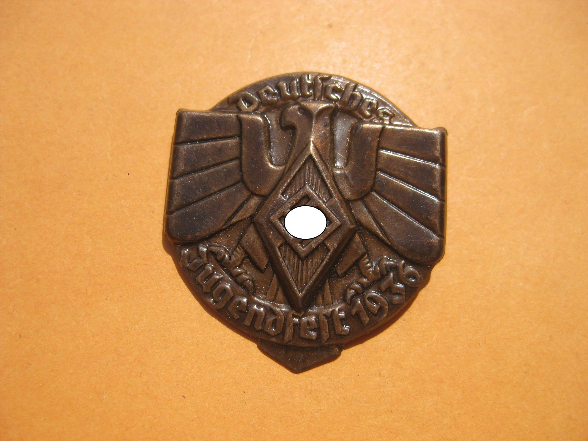 Abzeichen Hitlerjugend (HJ) Abzeichen 1938 MINT CONDITION Orden 3.Reich MINT CONDITION
