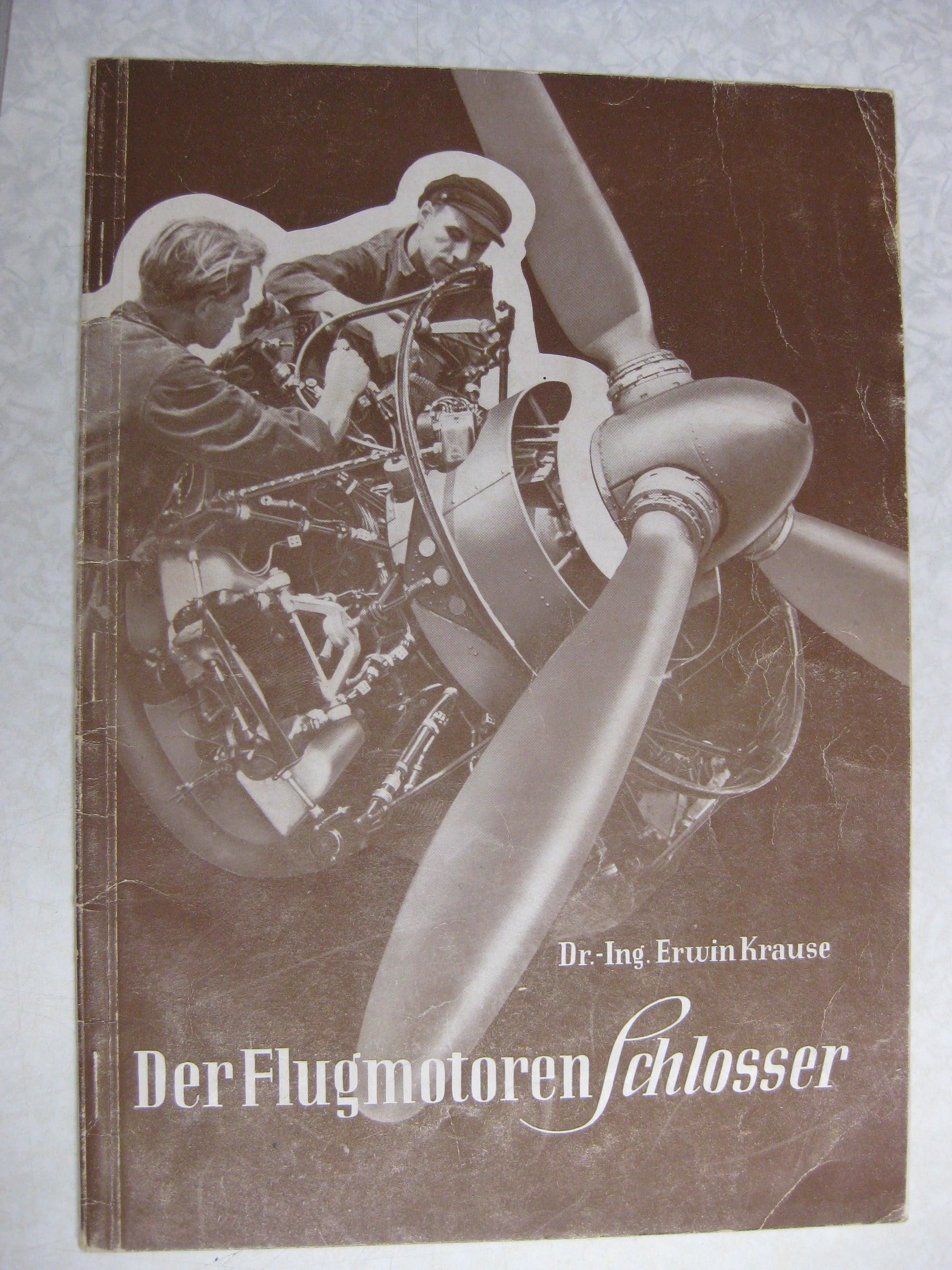 Buch Der Flugmotorenschlosser Luftwaffe Flugzeug Waffenwart