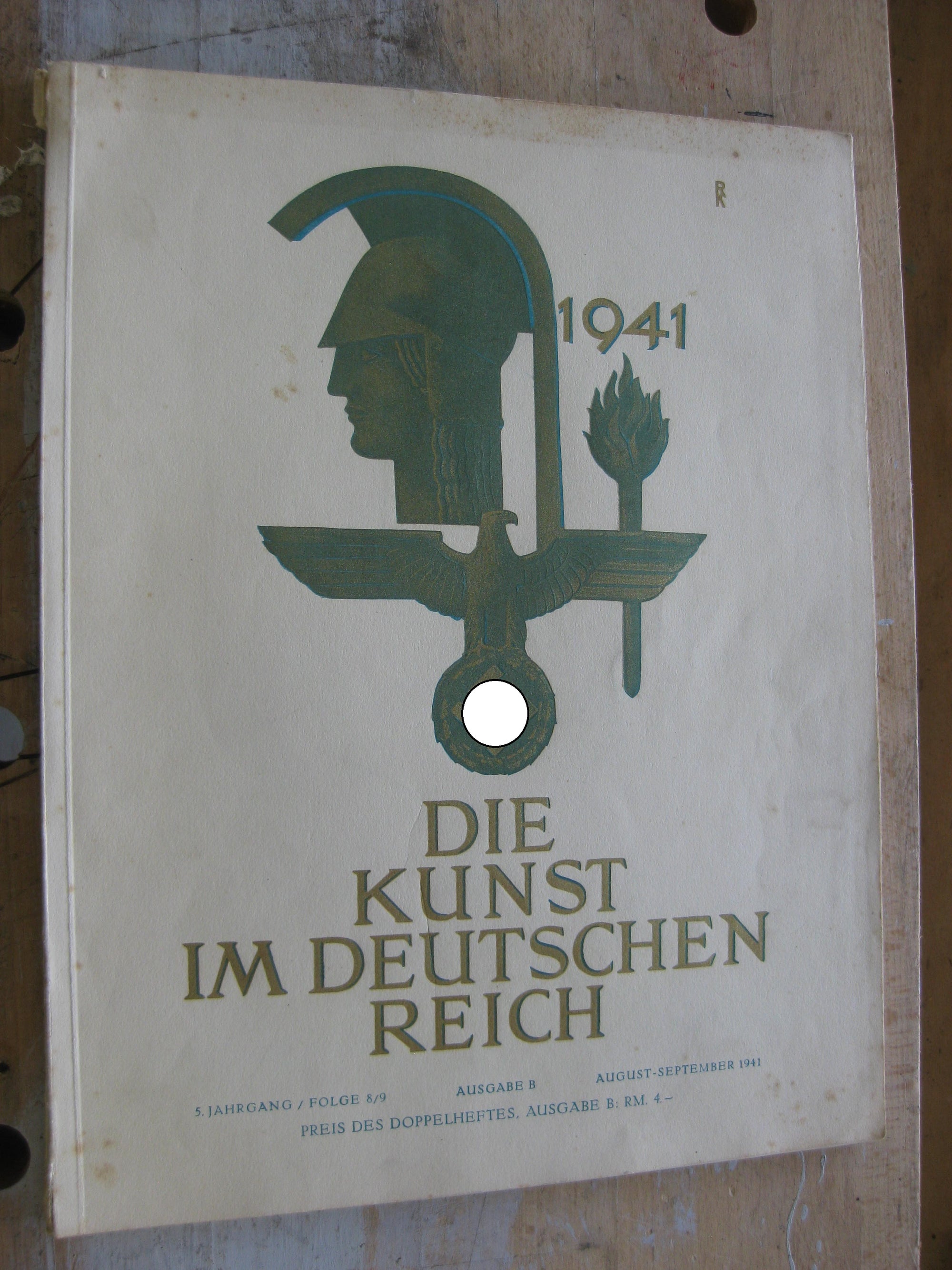 Die Kunst im deutschen Reich 1941