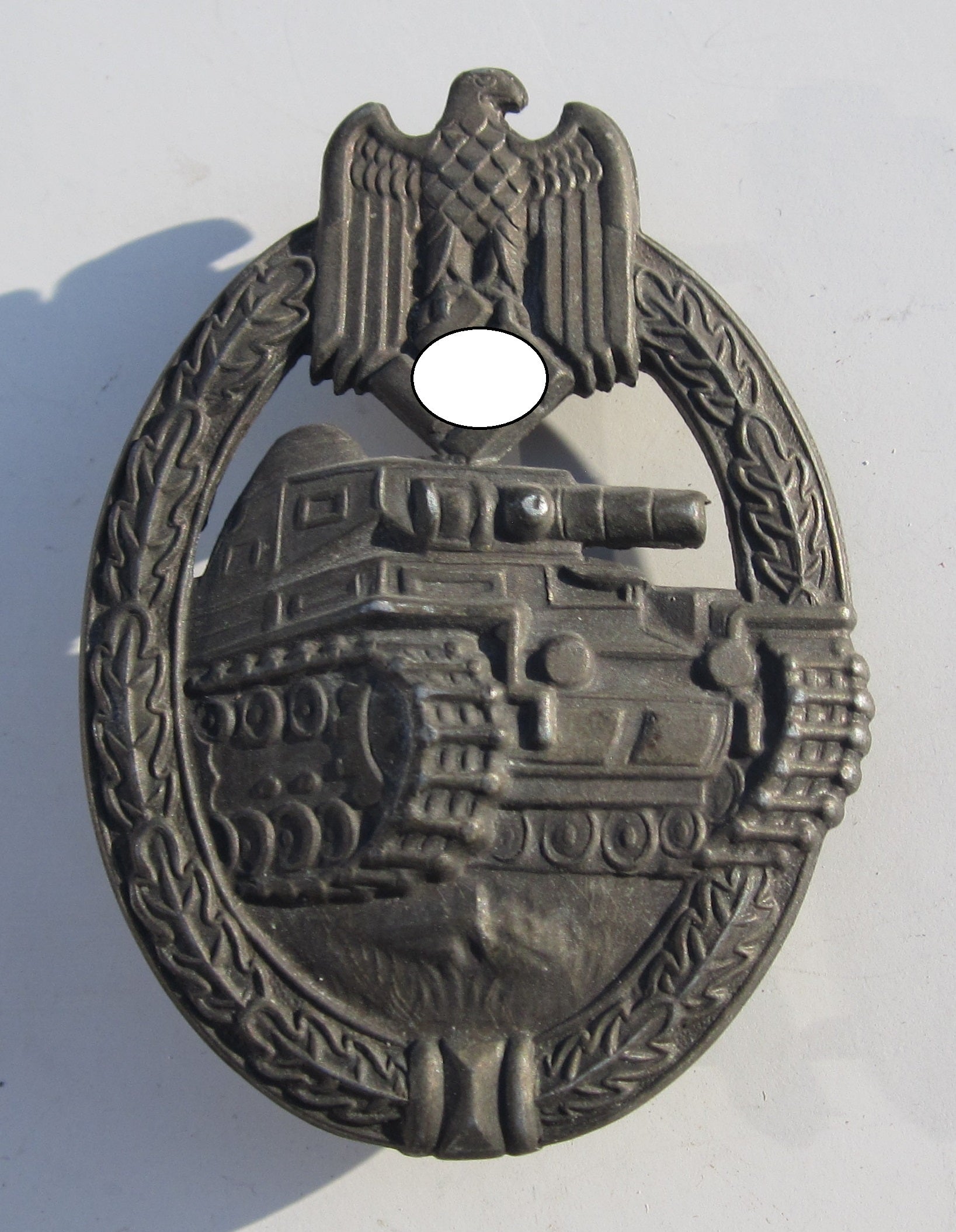 Panzerkampfabzeichen in Bronze Hersteller: Reiff