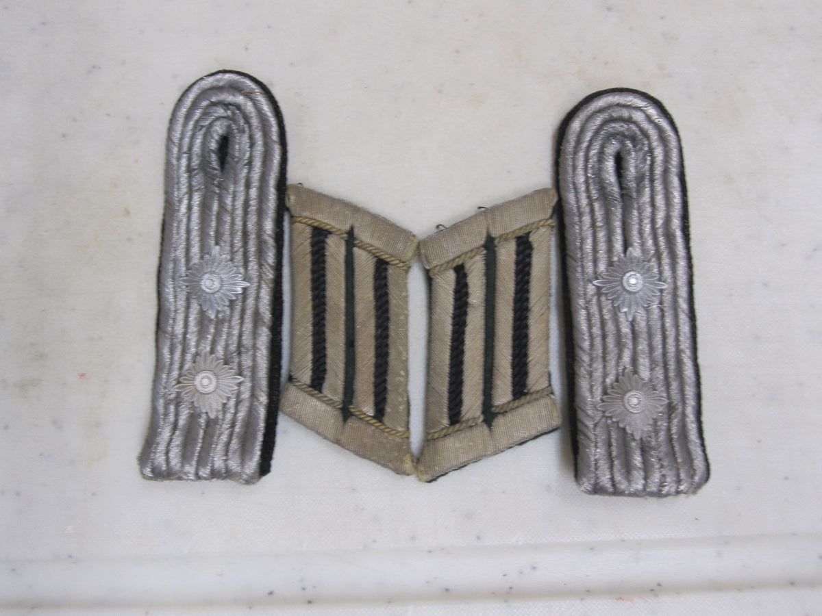 Schulterklappen / Schulterstücke & Kragenspiegel Pioniertruppe der deutschen Wehrmacht