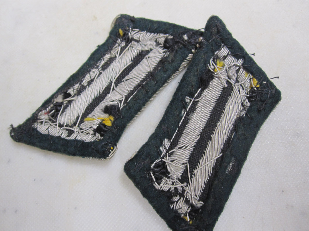 Schulterklappen / Schulterstücke & Kragenspiegel Pioniertruppe der deutschen Wehrmacht
