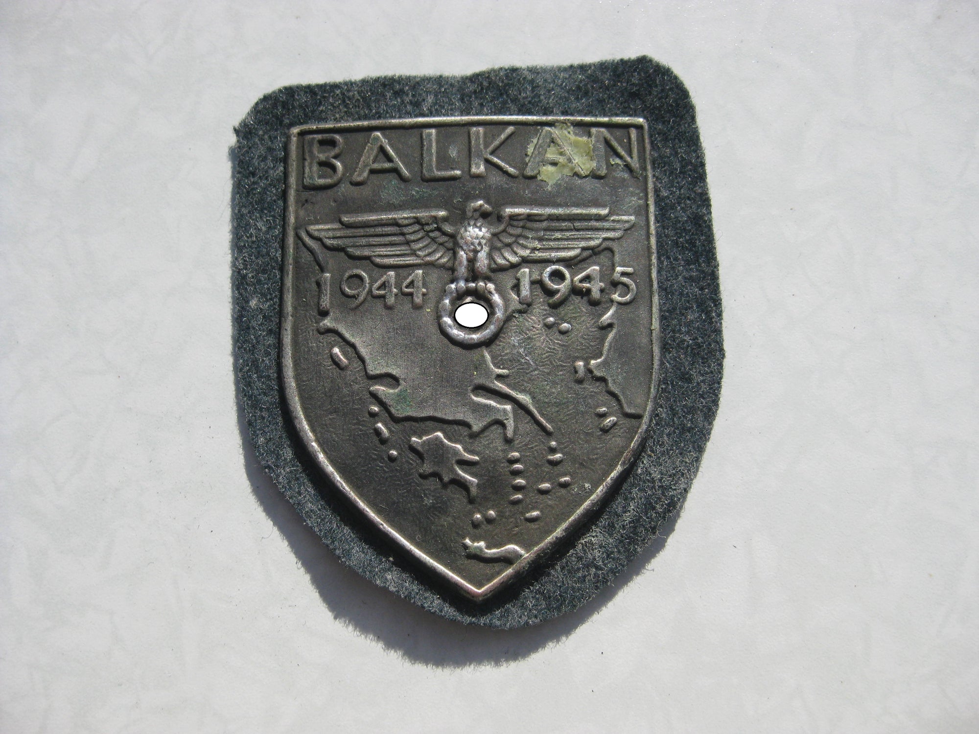 Balkanschild 1944 - 1945 -Sammleranfertigung-