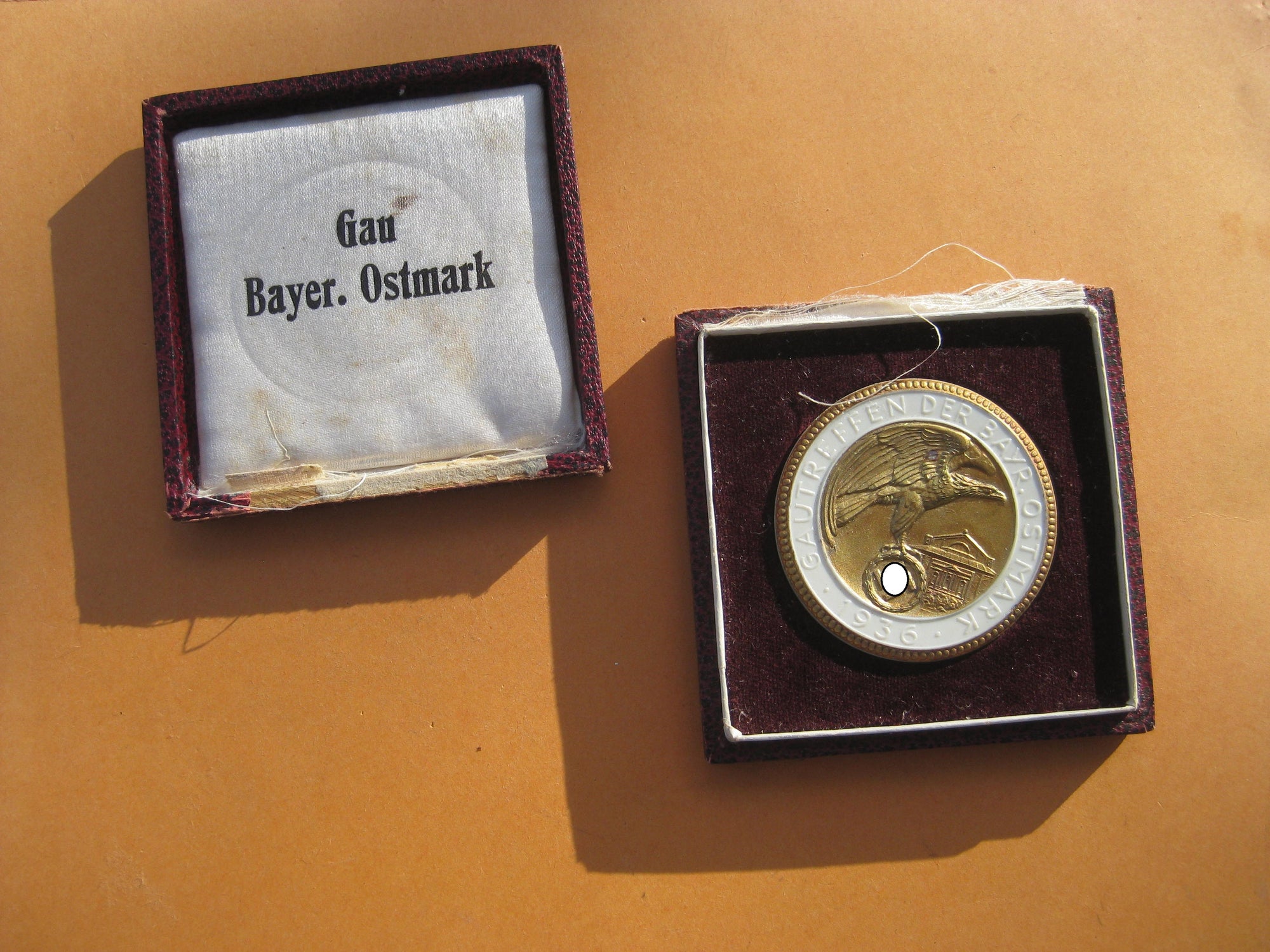 Medaille Gautreffen der bayr. Ostmark 1936 Macht mir die Ostmark stark
