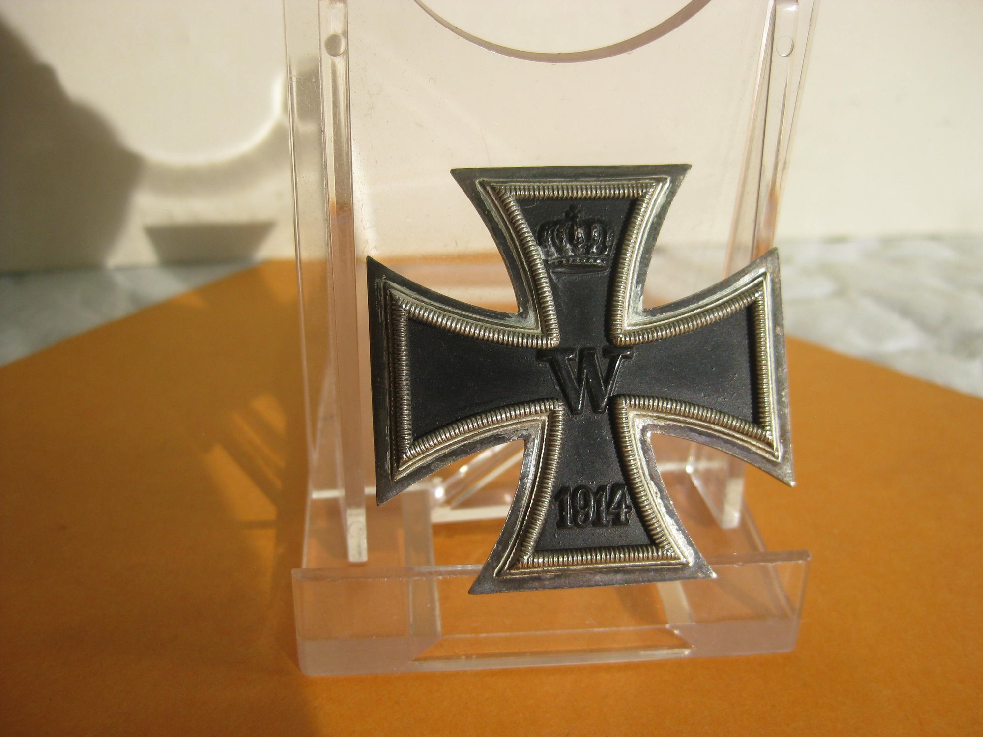 Original Eisernes Kreuz 1.Klasse von 1914 (EK1/14) Kaufstück eines für Offizier in der Wehrmacht