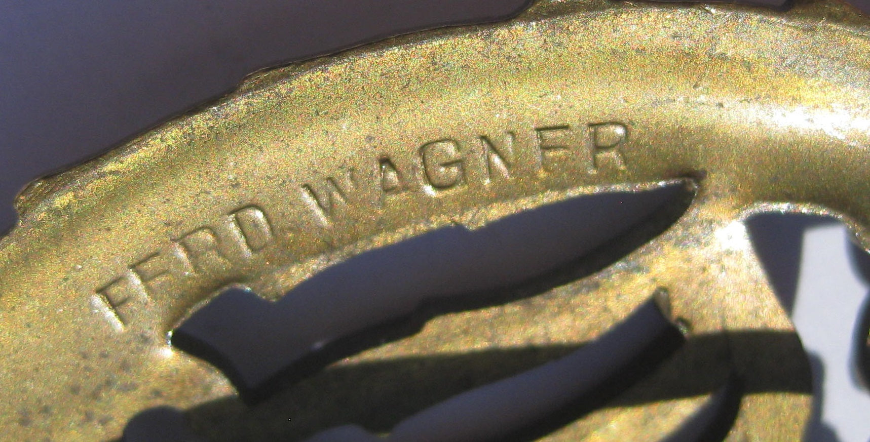 DRL Sportabzeichen in Bronze mit Hersteller Wagner