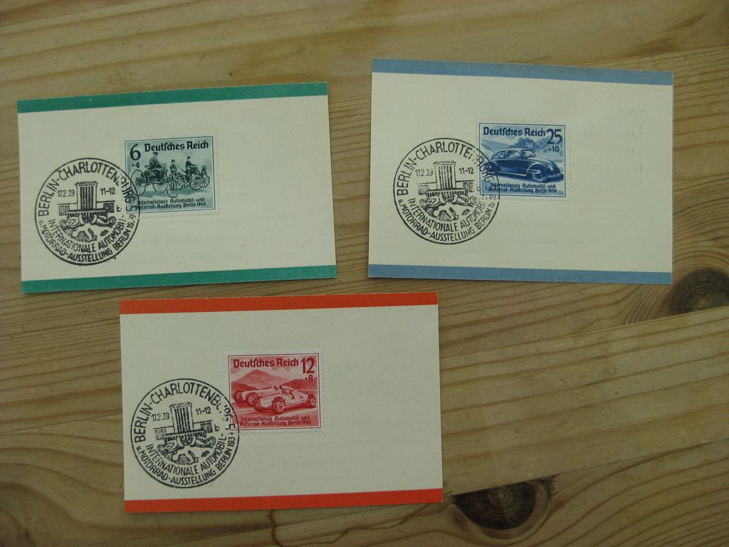 Briefmarken Deutsches Reich Berlin - Charlottenburg 1939