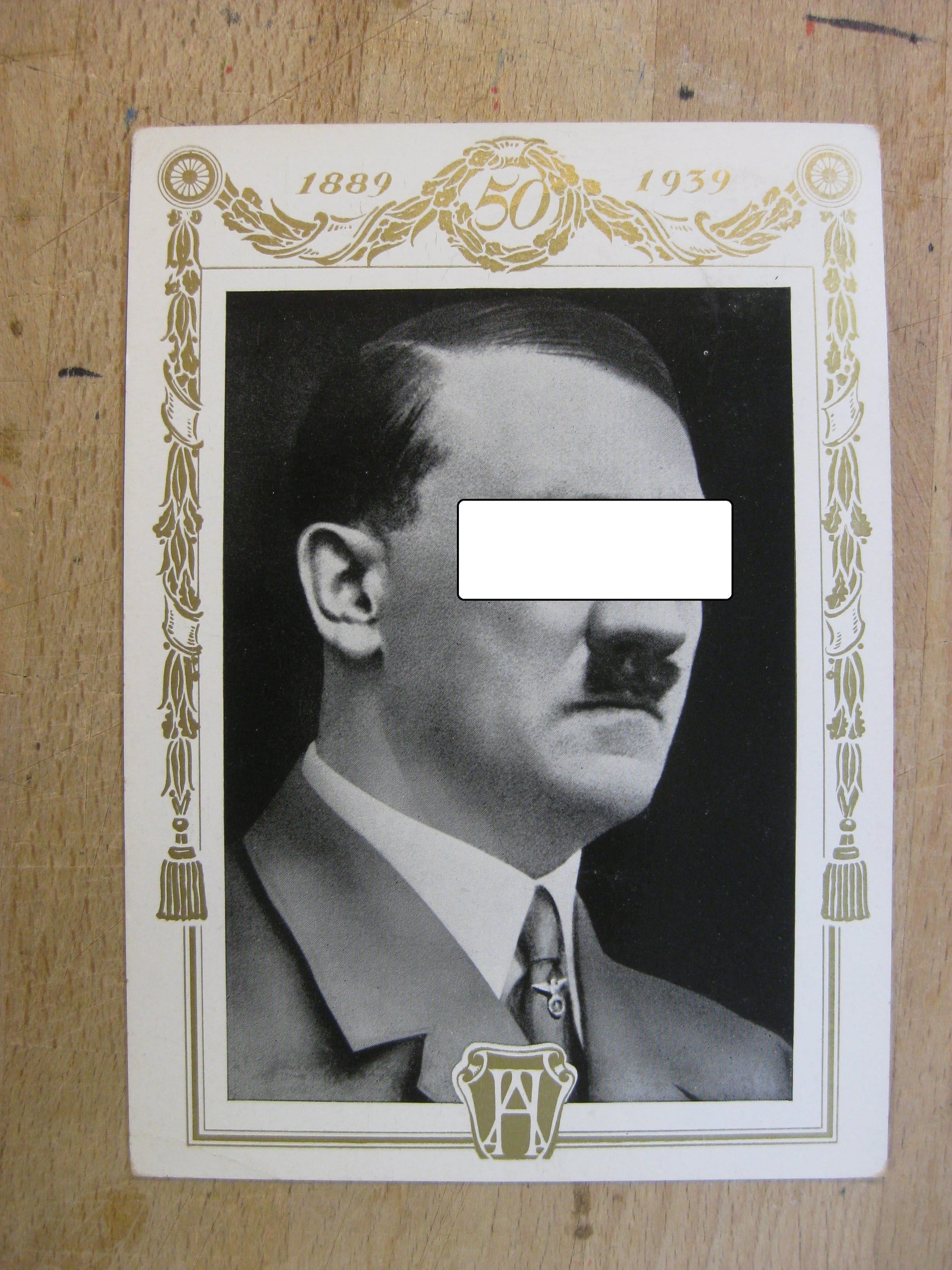 Patriotische Postkarte Adolf Hitler 3.Reich PRAHA Prag Protektorat