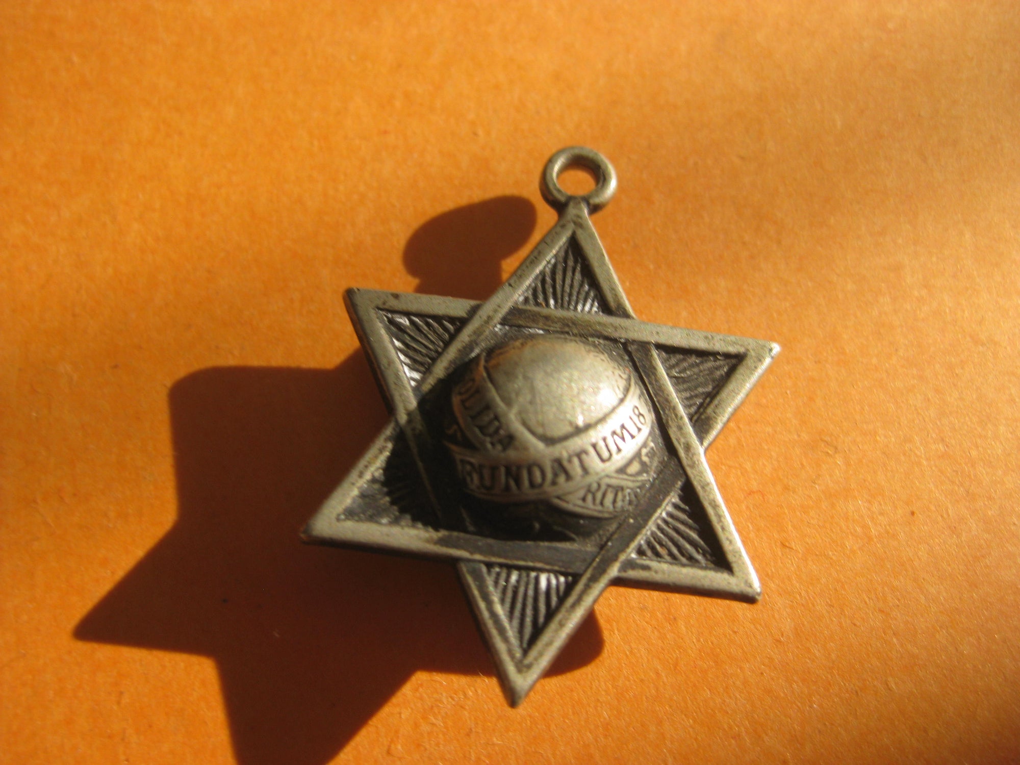 Silbernes Ehrenzeichen der jüdischen Freimaurer Vereinigung ROTHSCHILD USA