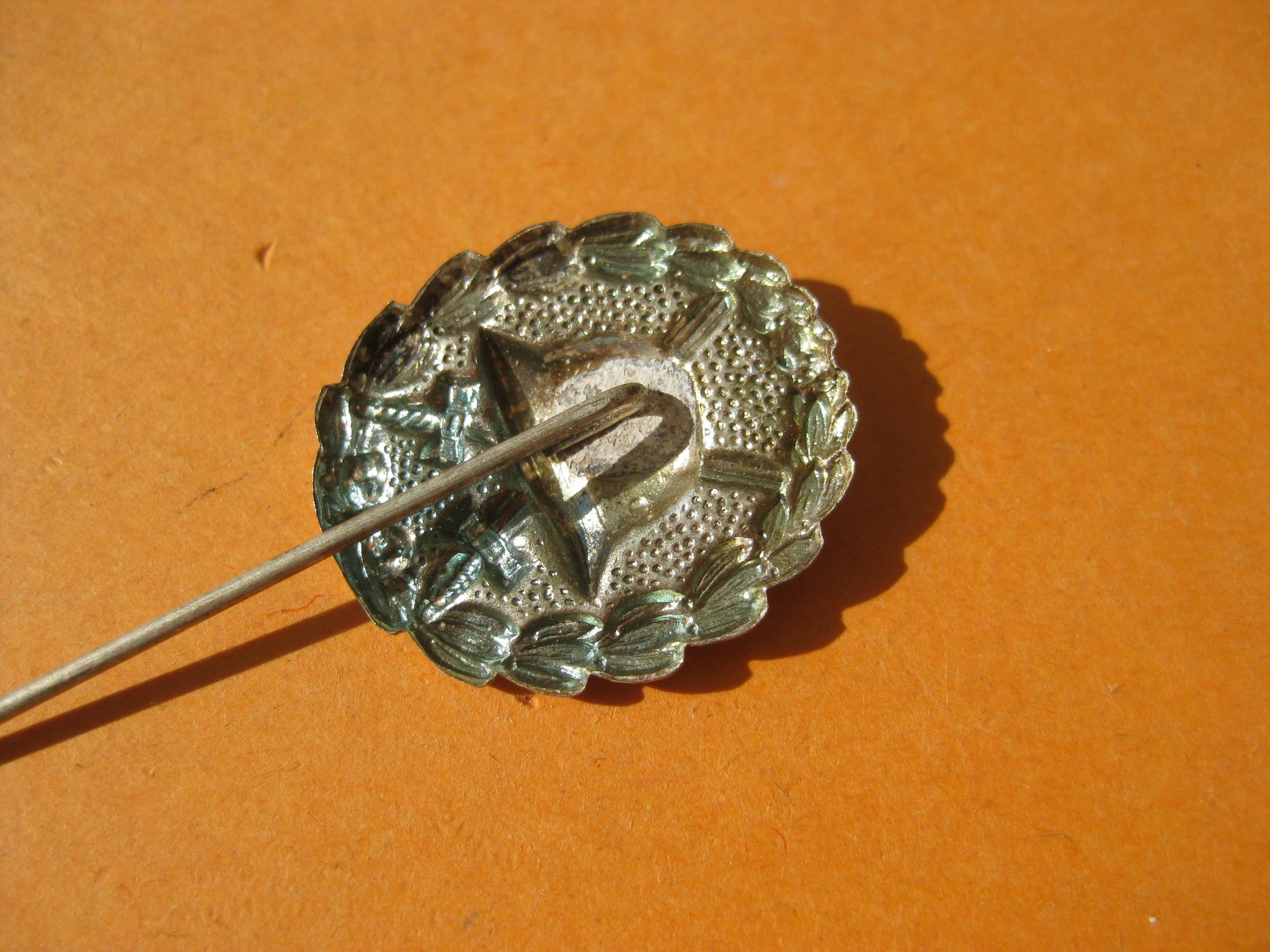 Miniatur Verwundetenabzeichen in SILBER 1918 Mint Condition