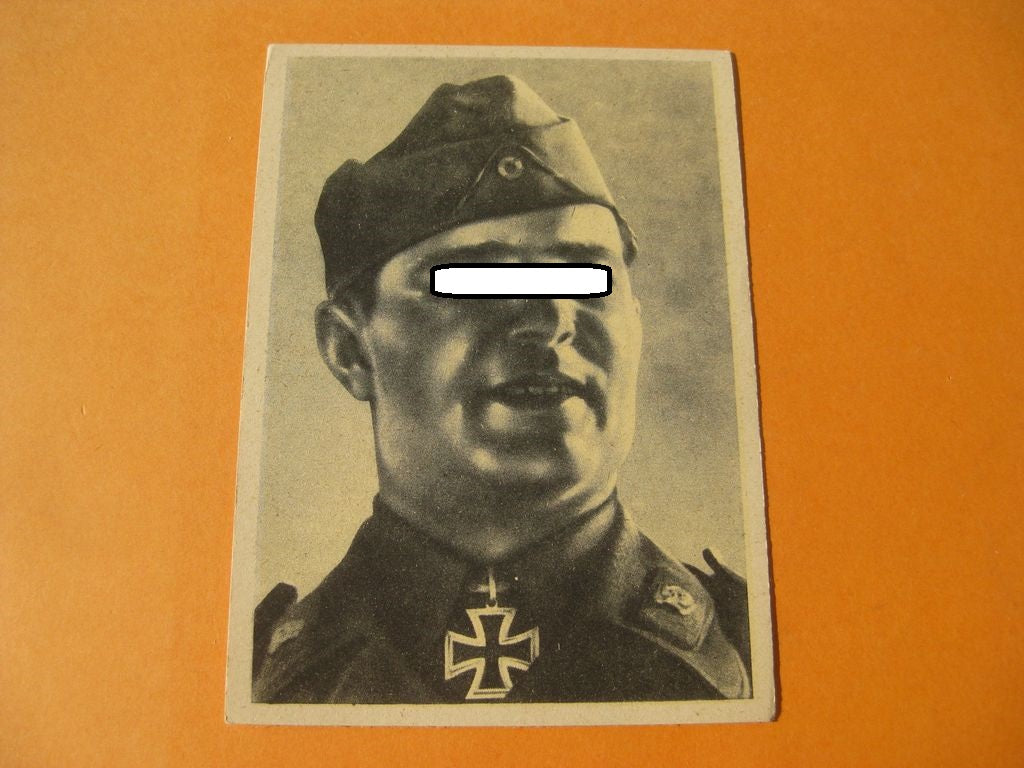 Postkarte Sammlerkarte Sammelbildchen Propagandakompanie Ritterkreuz des Eisernes Kreuz 1939 Wehrmacht Orden