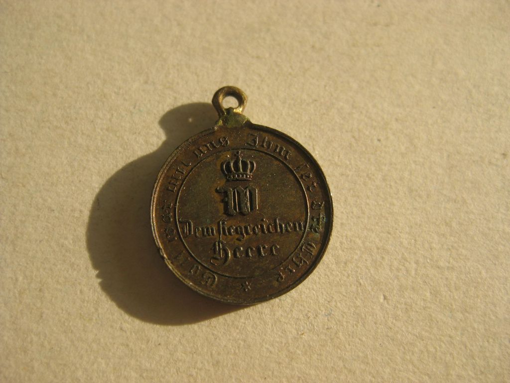 Miniatur Medaille 1870/71 Kriegserinnerungsmedaille Orden Kaiserreich Miniaturkettchen Miniaturkette Frackkette