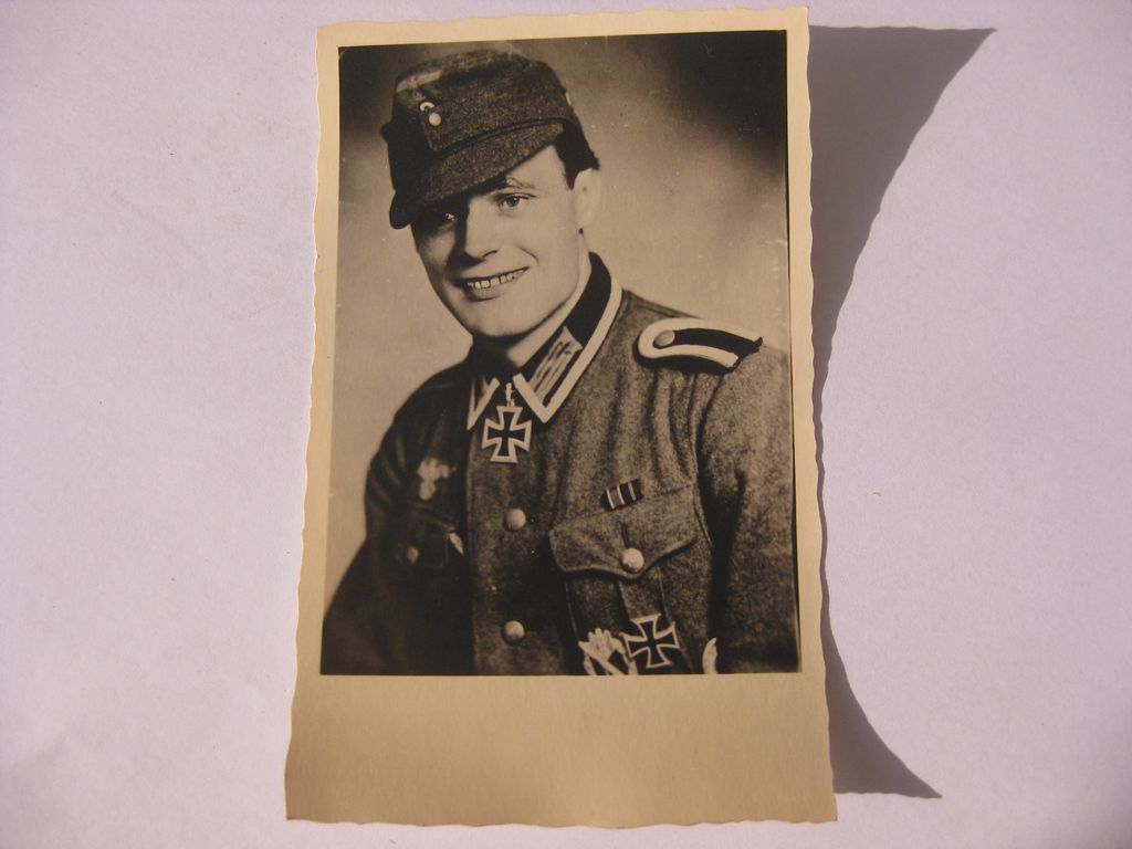 ORIGINAL Uniformfoto unbekannter Ritterkreuzträger