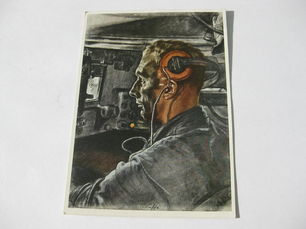 Postkarte Willrich Postkarte VdA Panzertruppe Panzerwaffe