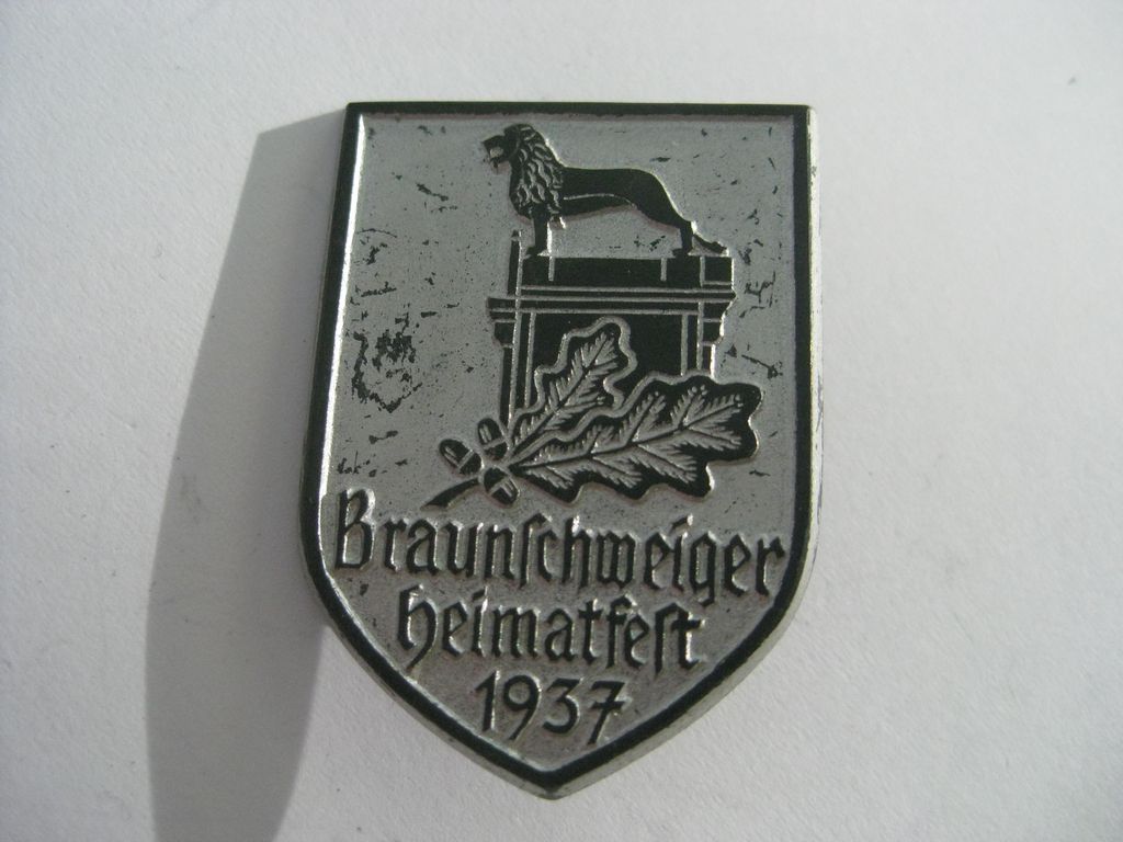Abzeichen Heimatfest Braunschweig 1937