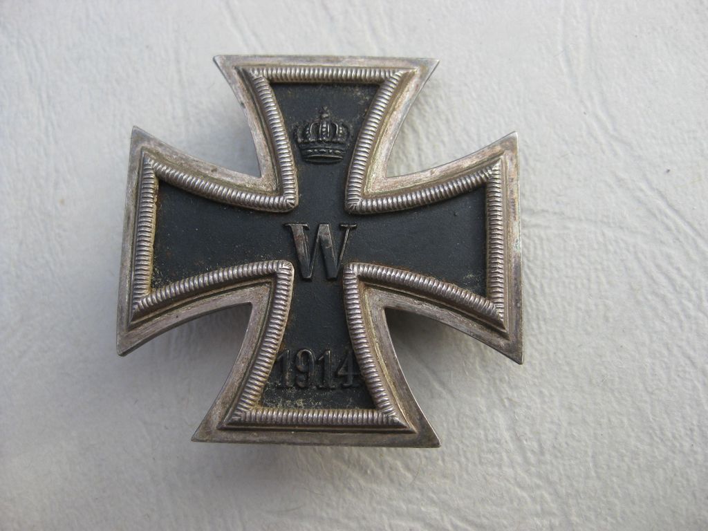 Eisernes Kreuz 1.Klasse von 1914 (EK1/14) Hersteller: L/10 DESCHLER & Sohn in München Stück für Offizier in der Wehrmacht