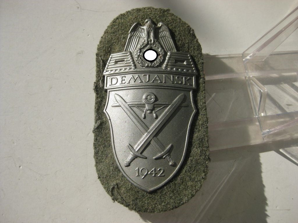 Demjanskschild 1942 Ärmelschild der Wehrmacht