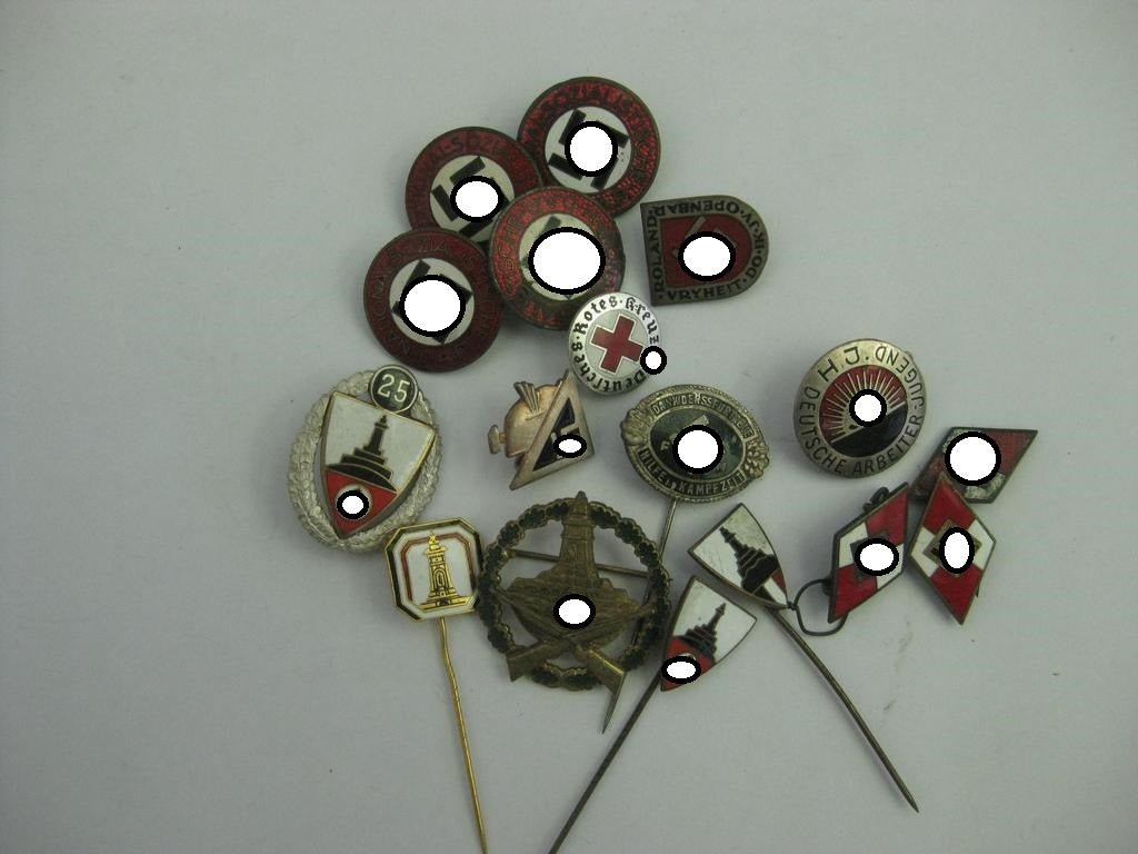 Mitgliedsabzeichen u. Kleinabzeichen