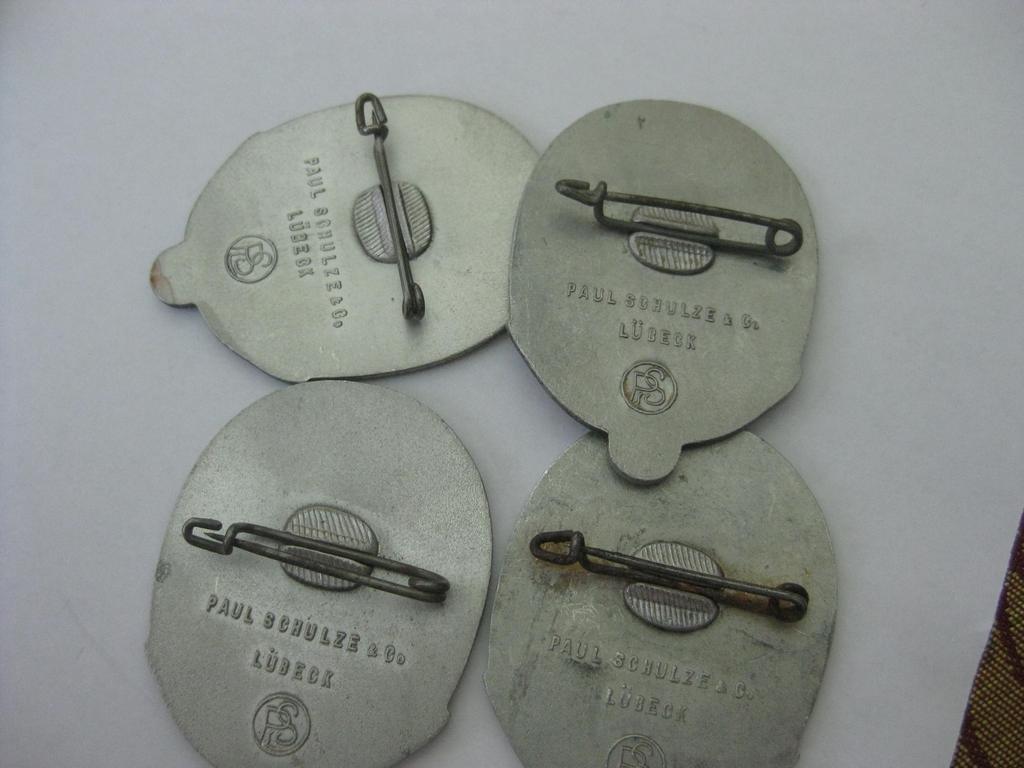 Treffabzeichen, Veranstaltungsabzeichen, Tagungsabzeichen und WHW