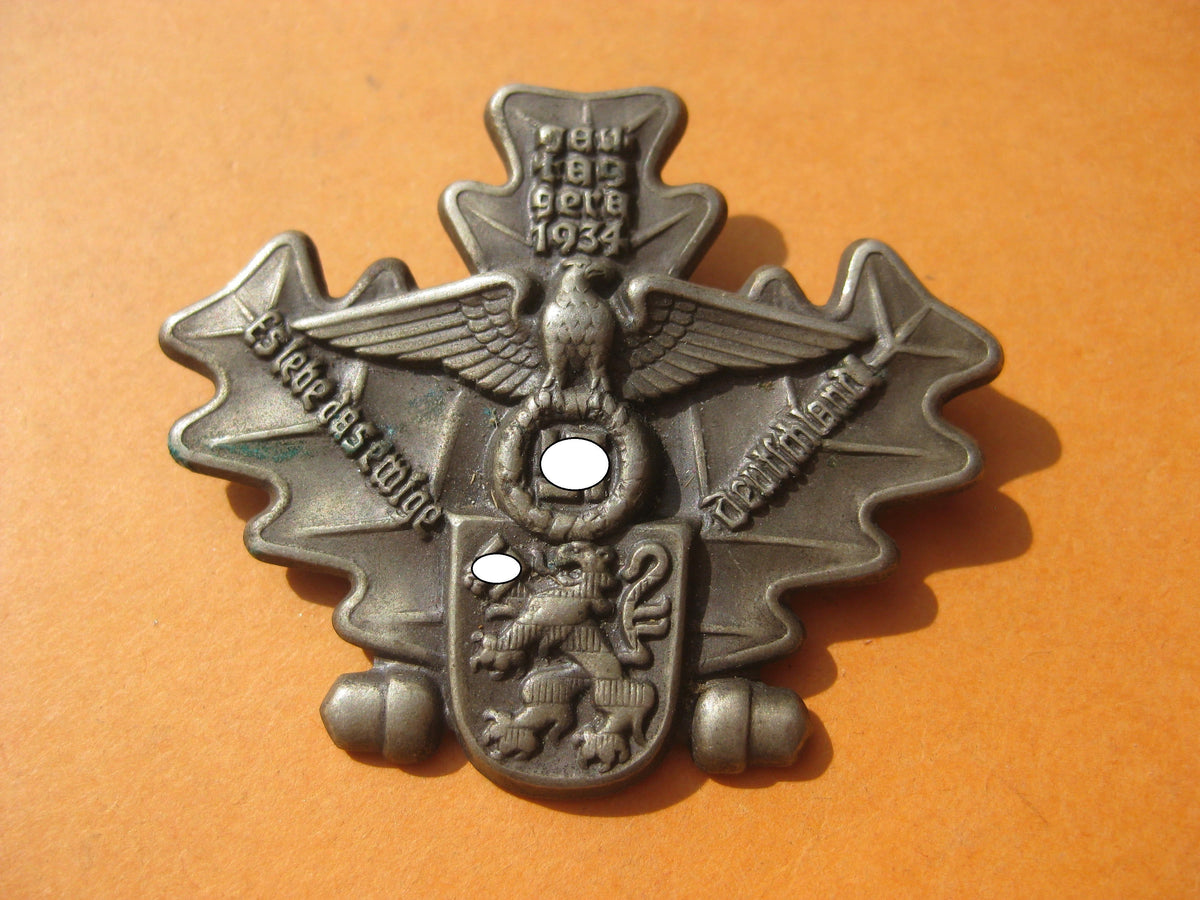 Abzeichen NSDAP Gautag  in Gera 1934 Thüringen