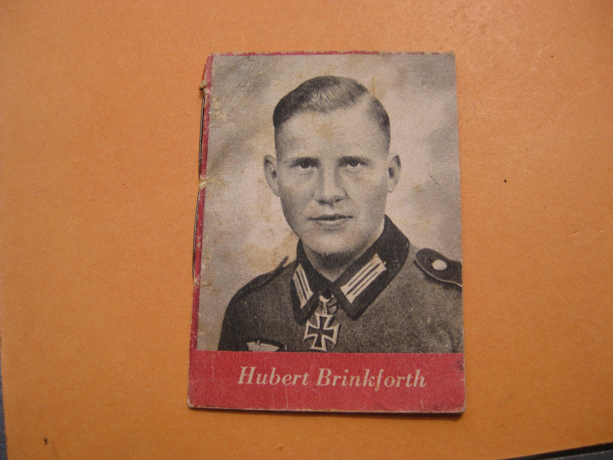 Winterhilfswerk (WHW) Ritterkreuzträger Hubert Brinkforth