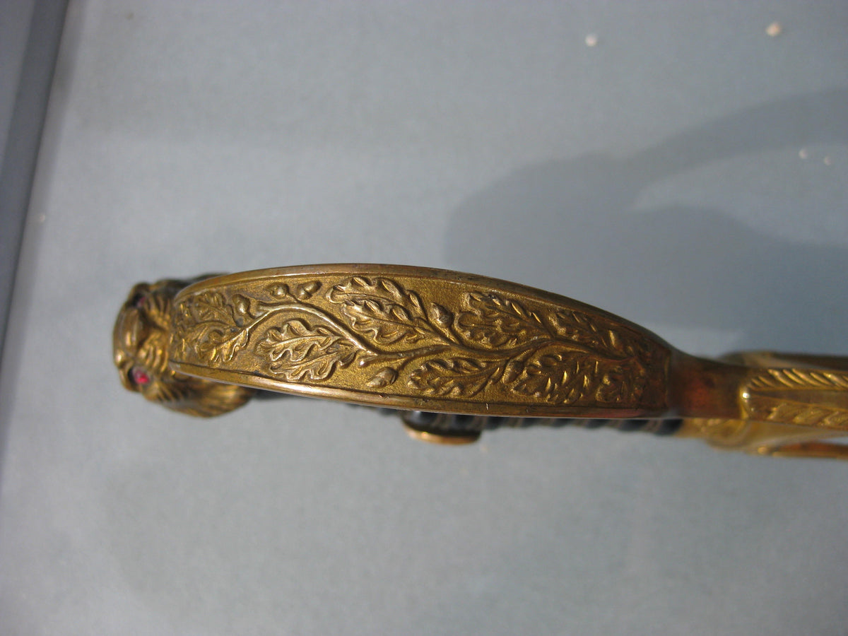 Offizierssäbel Säbel HEER Kaiserreich Königreich Preußen Hersteller: Carl Eickhorn Solingen Löwenkopfsäbel