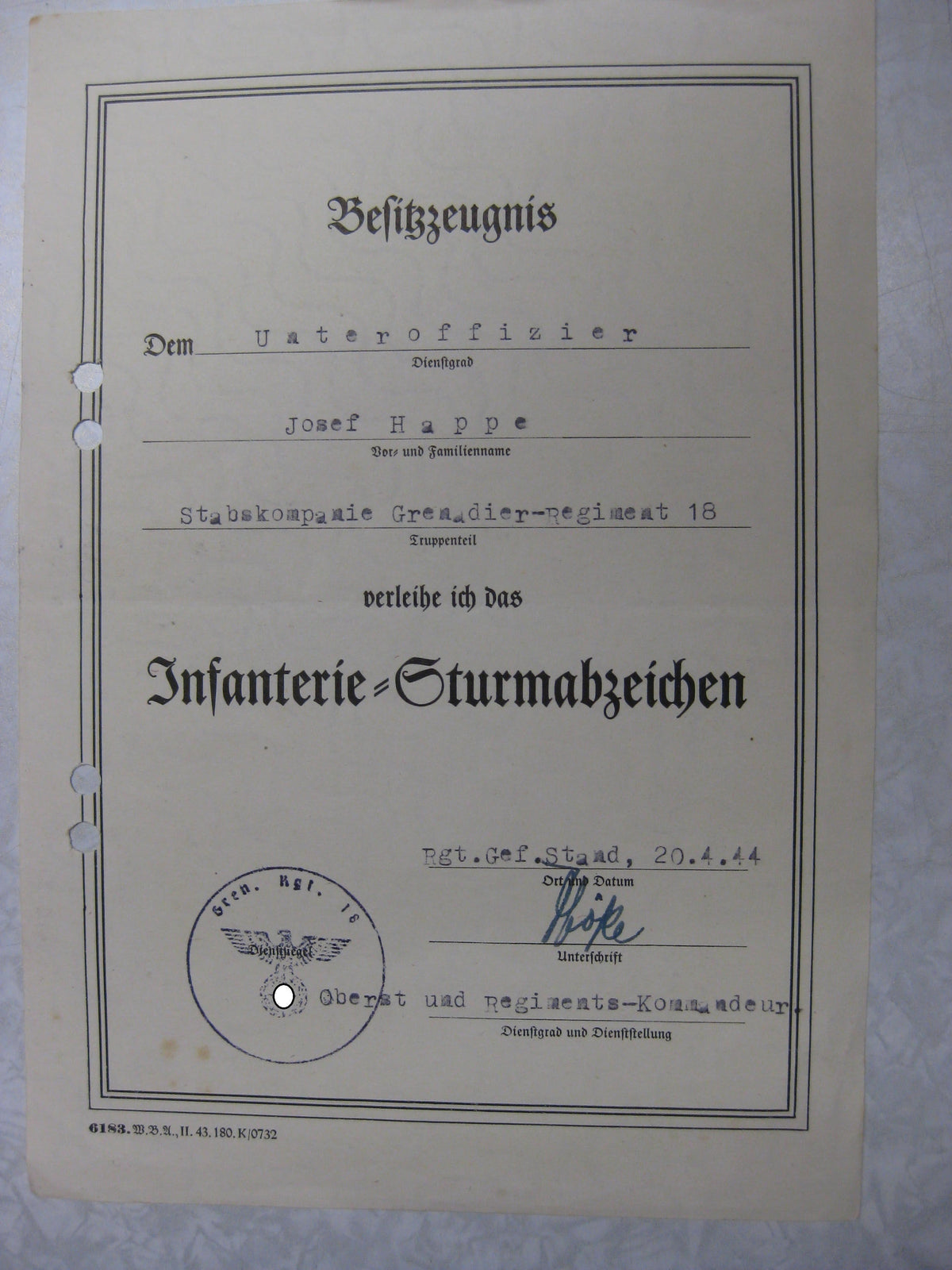 Nachlass  LUFTMUNITIONSANSTALT in Harth Büren Paderborn