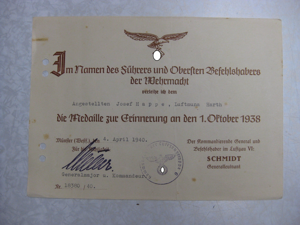 Nachlass  LUFTMUNITIONSANSTALT in Harth Büren Paderborn