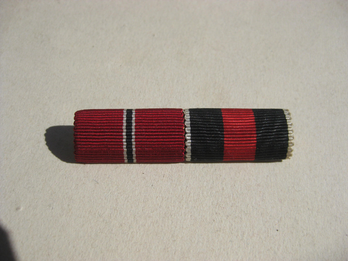 2er Feldspange Ostmedaille Oktobermedaille WEHRMACHT