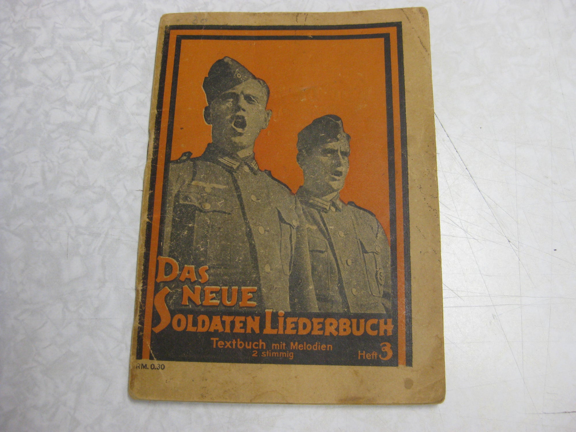 Originalausgabe Buch / Heft  Das neue Soldaten Liederbuch Wehrmacht