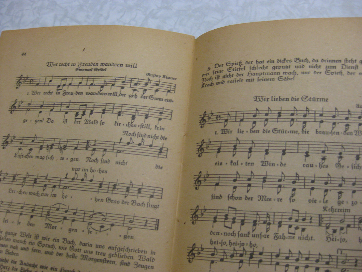 Originalausgabe Buch / Heft  Das neue Soldaten Liederbuch Wehrmacht