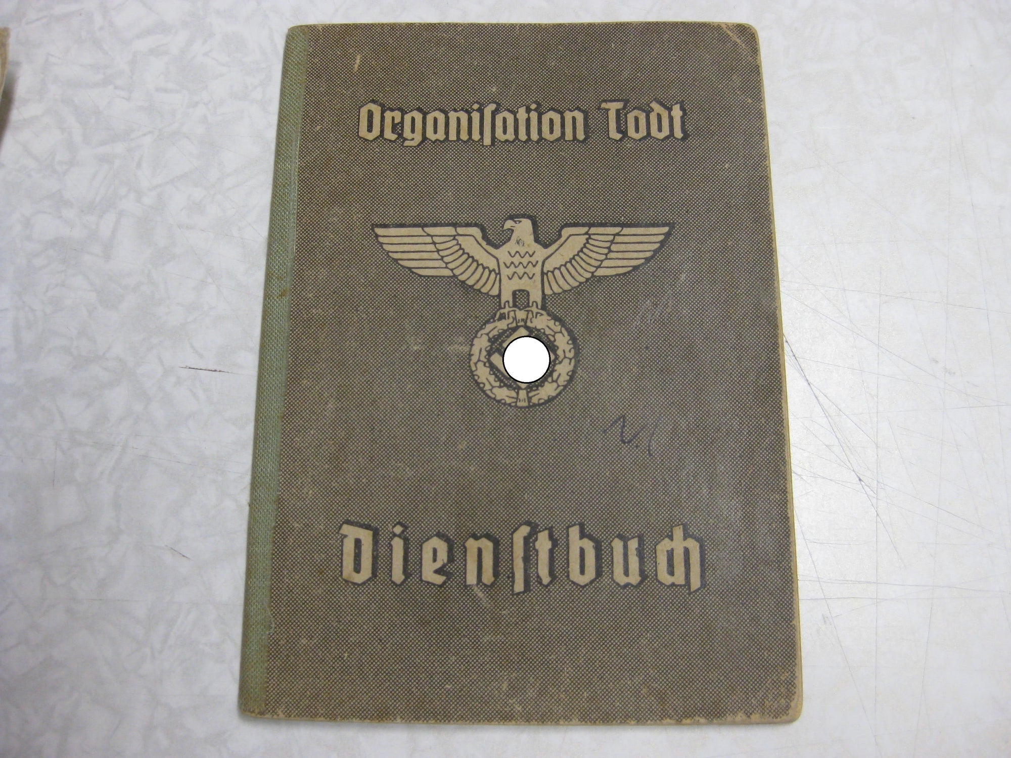 Dienstbuch Organisation Todt