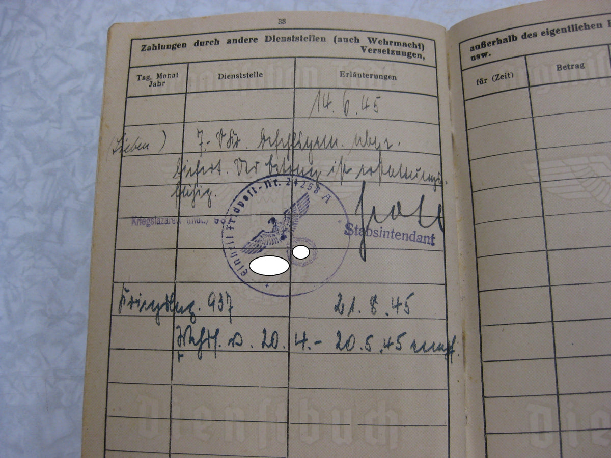Dienstbuch Organisation Todt