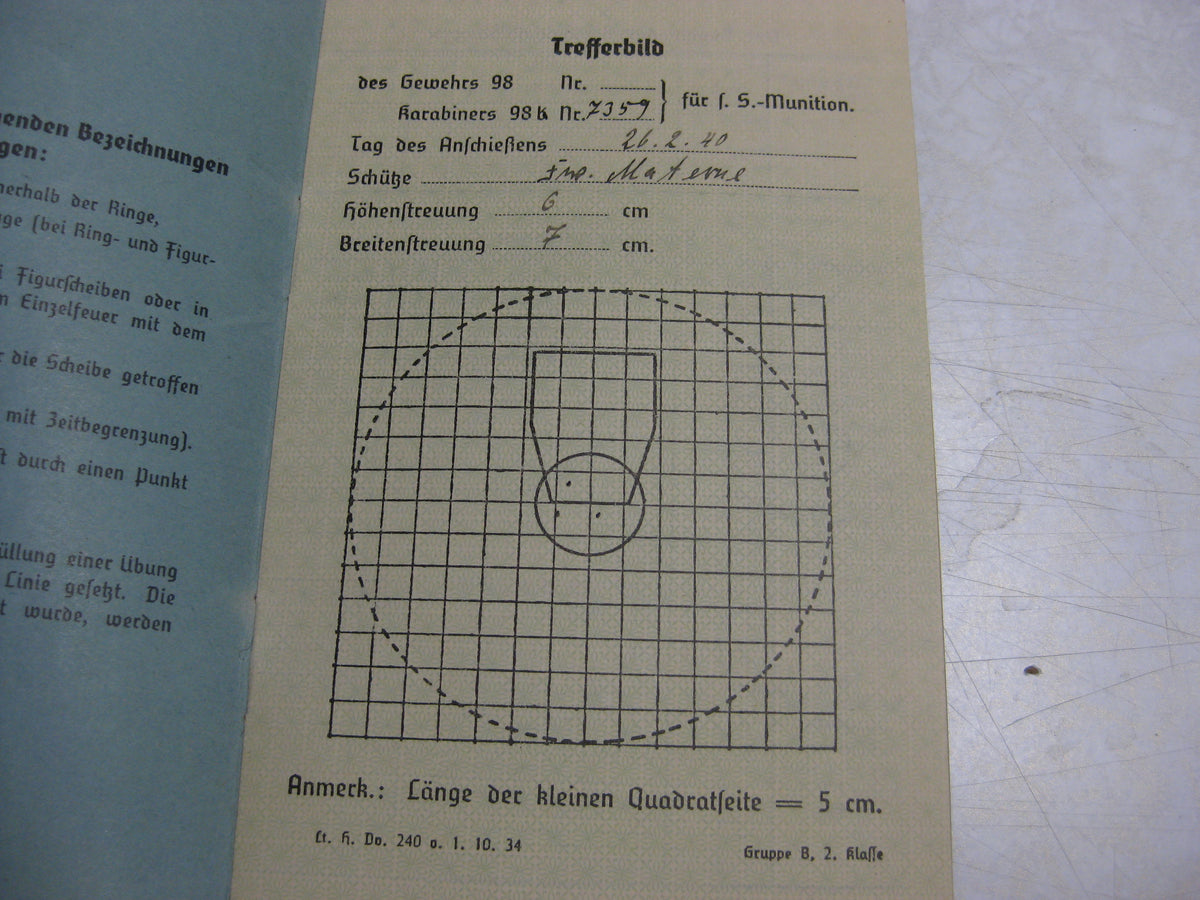 Wehrpaß Luftwaffe Flaktruppe Sachsen-Anhalt