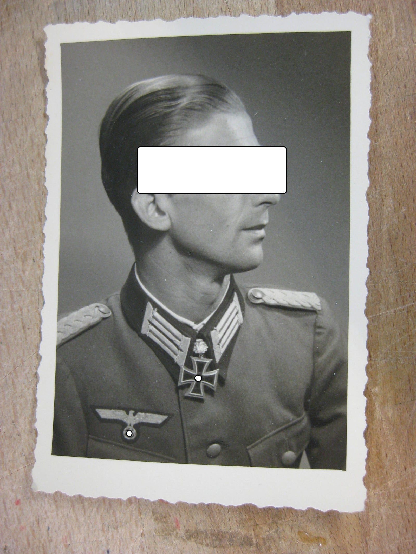 Extrem Seltenes Trägerfoto Sturmgeschütz Eichenlaubträgerfoto / Ritterkreuzträgerfoto