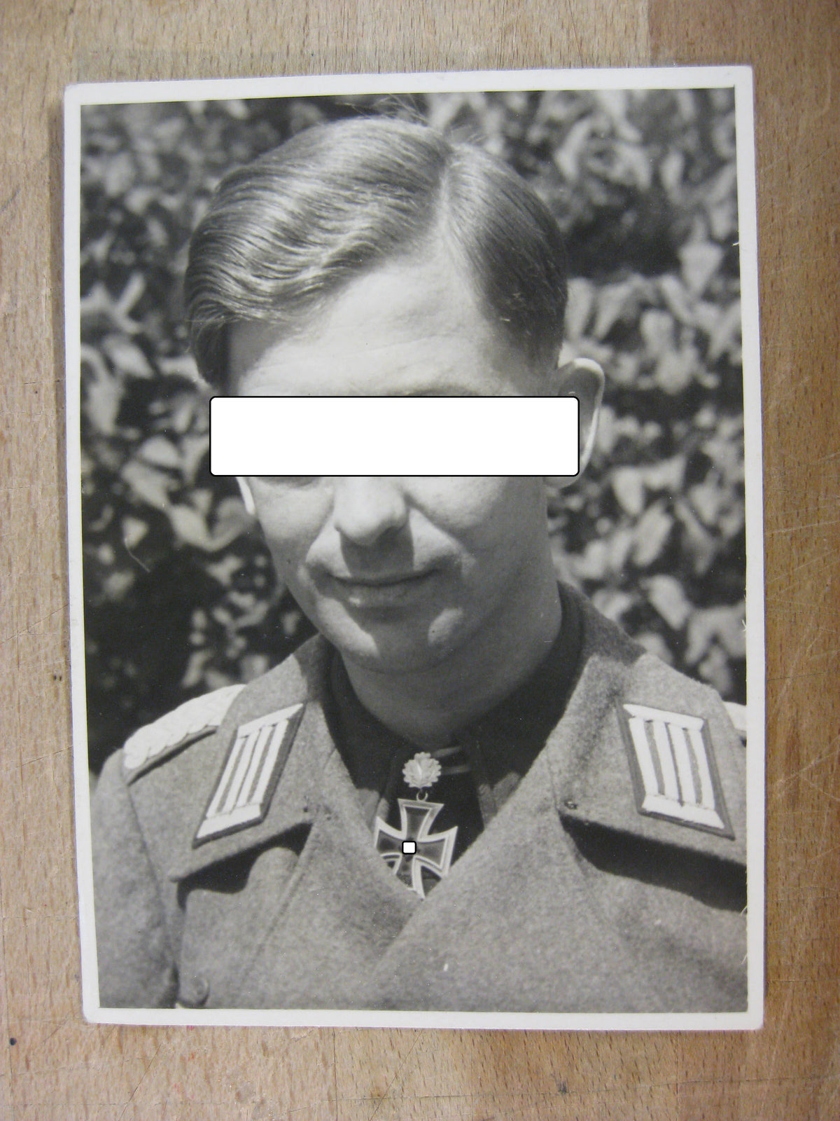 Extrem Seltenes Trägerfoto Sturmgeschütz Eichenlaubträgerfoto / Ritterkreuzträgerfoto