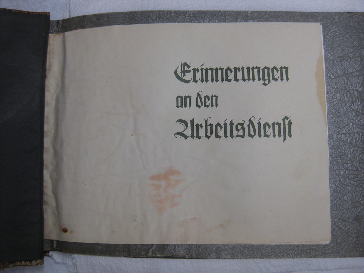 Fotoalbum RAD Reichsarbeitsdienst XXII Hessen-Nord freiwilliger Arbeitsdienst Hessen Rhön Wasserkuppe Kassel