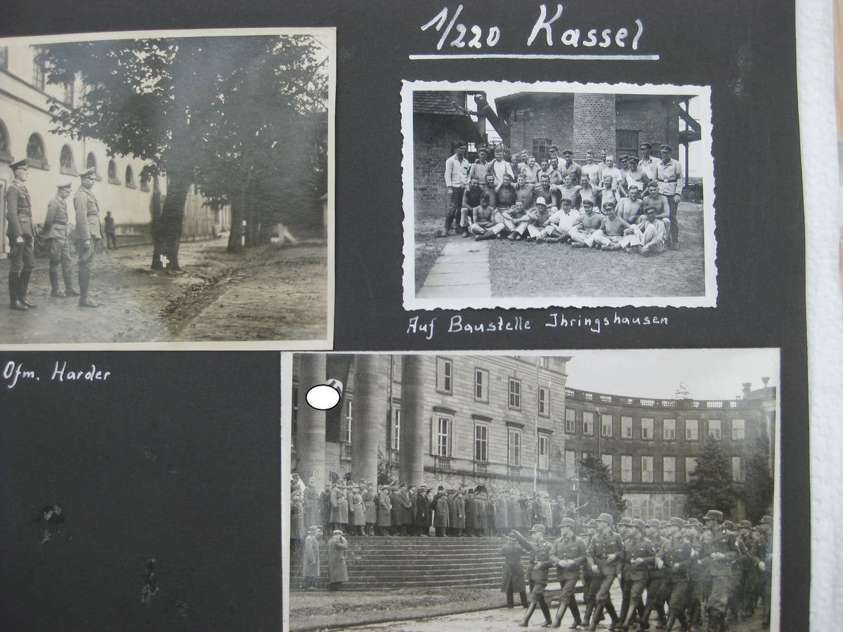 Fotoalbum RAD Reichsarbeitsdienst XXII Hessen-Nord freiwilliger Arbeitsdienst Hessen Rhön Wasserkuppe Kassel