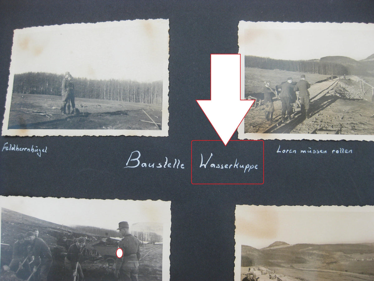 Fotoalbum RAD Reichsarbeitsdienst XXII Hessen-Nord freiwilliger Arbeitsdienst Hessen Rhön Wasserkuppe Kassel