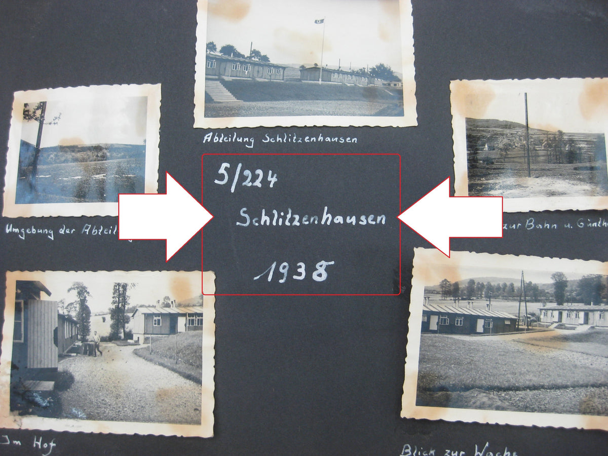 Fotoalbum RAD Reichsarbeitsdienst XXII Hessen-Nord freiwilliger Arbeitsdienst Hessen Rhön Wasserkuppe Kassel