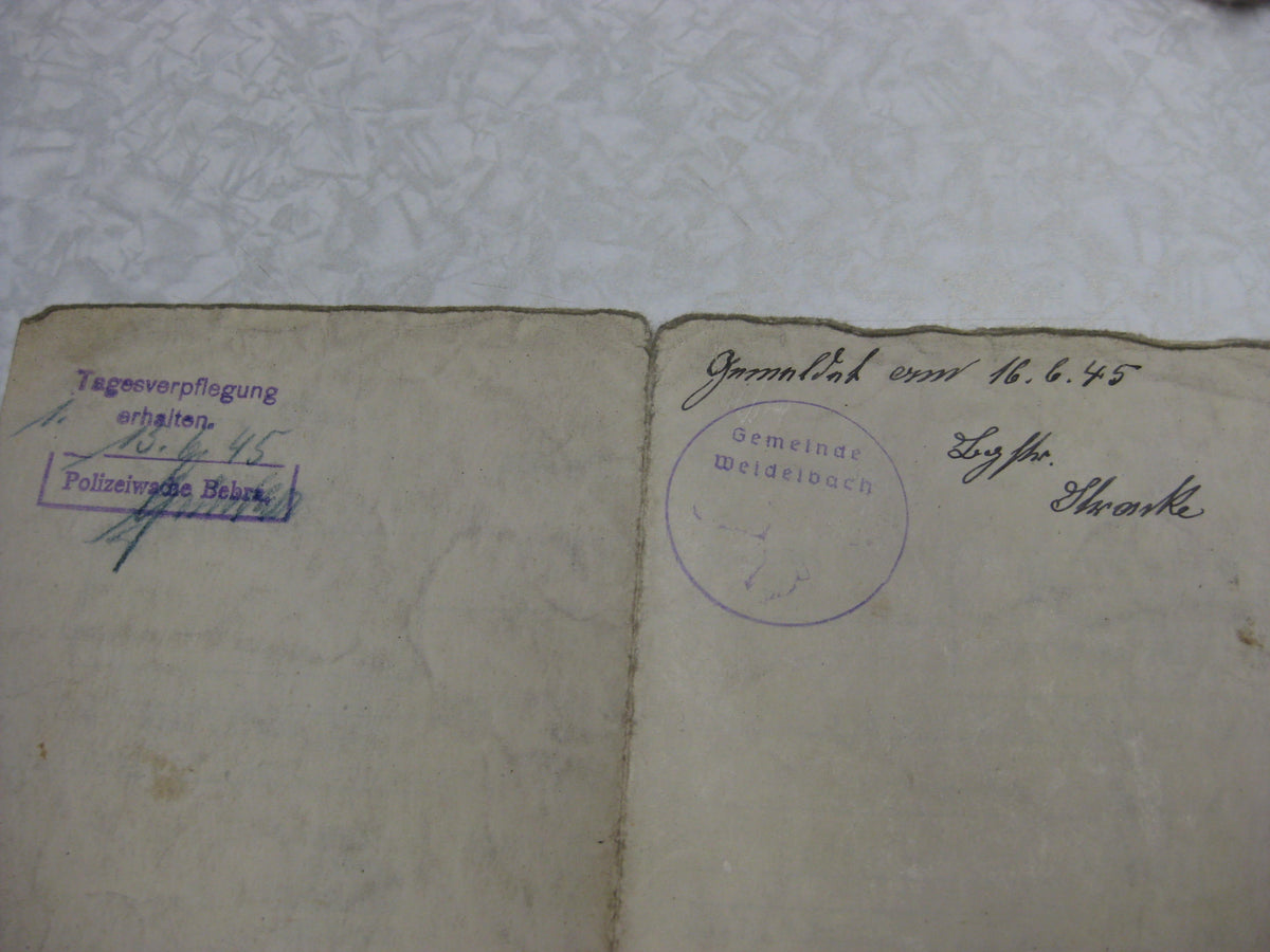 Besitzzeugnis Verleihungsurkunde Eisernes Kreuz Nordfront Finnland Lappland Norwegen Wehrmacht