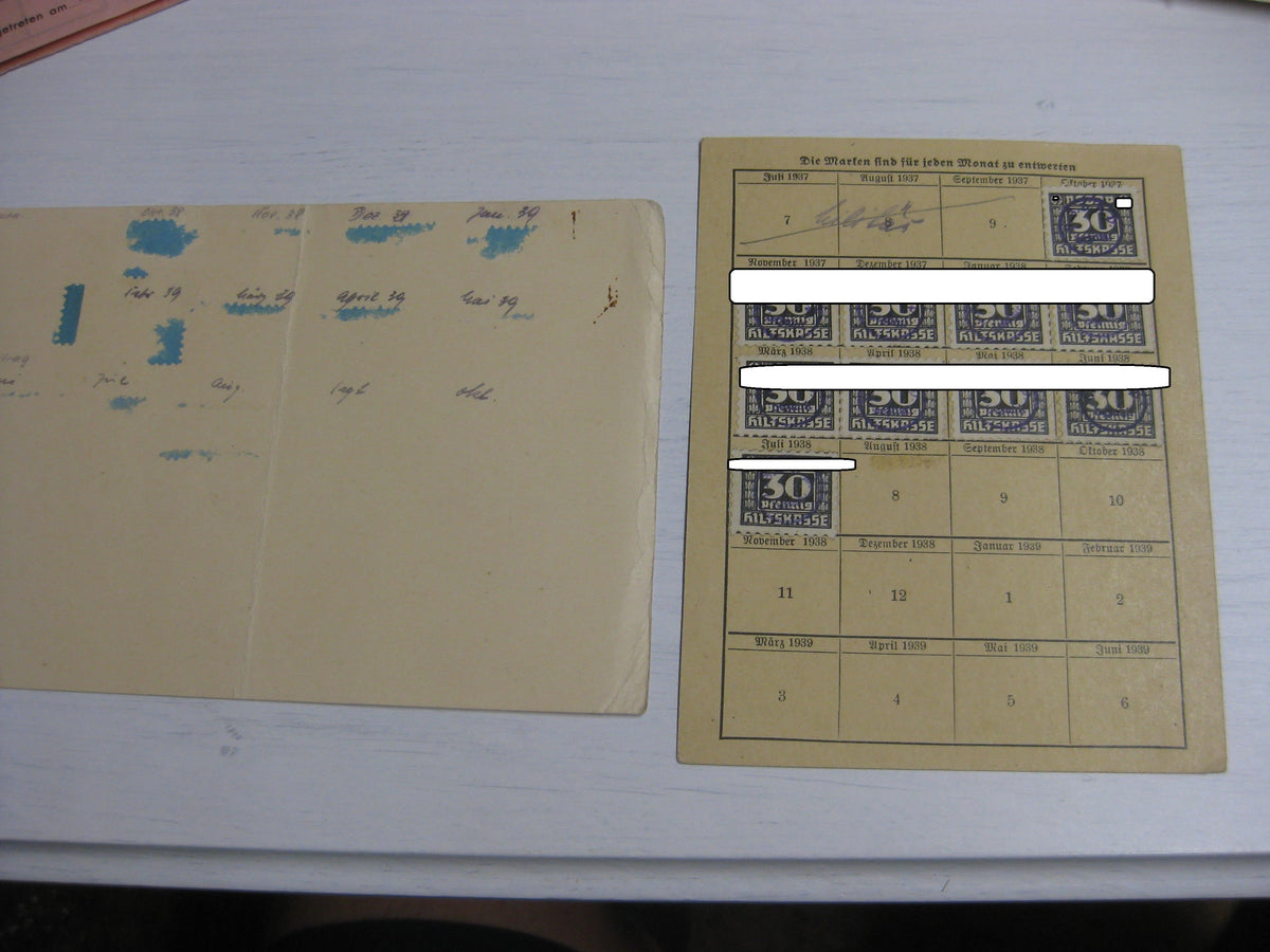 Besitzzeugnis Verleihungsurkunde Eisernes Kreuz Wehrmacht gefallen in Shitomir Russland Ostfront