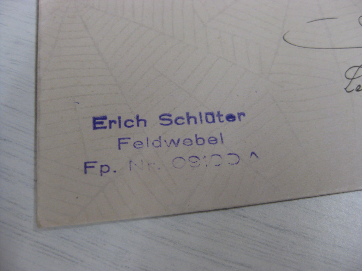 Besitzzeugnis Verleihungsurkunde Eisernes Kreuz Wehrmacht gefallen in Shitomir Russland Ostfront