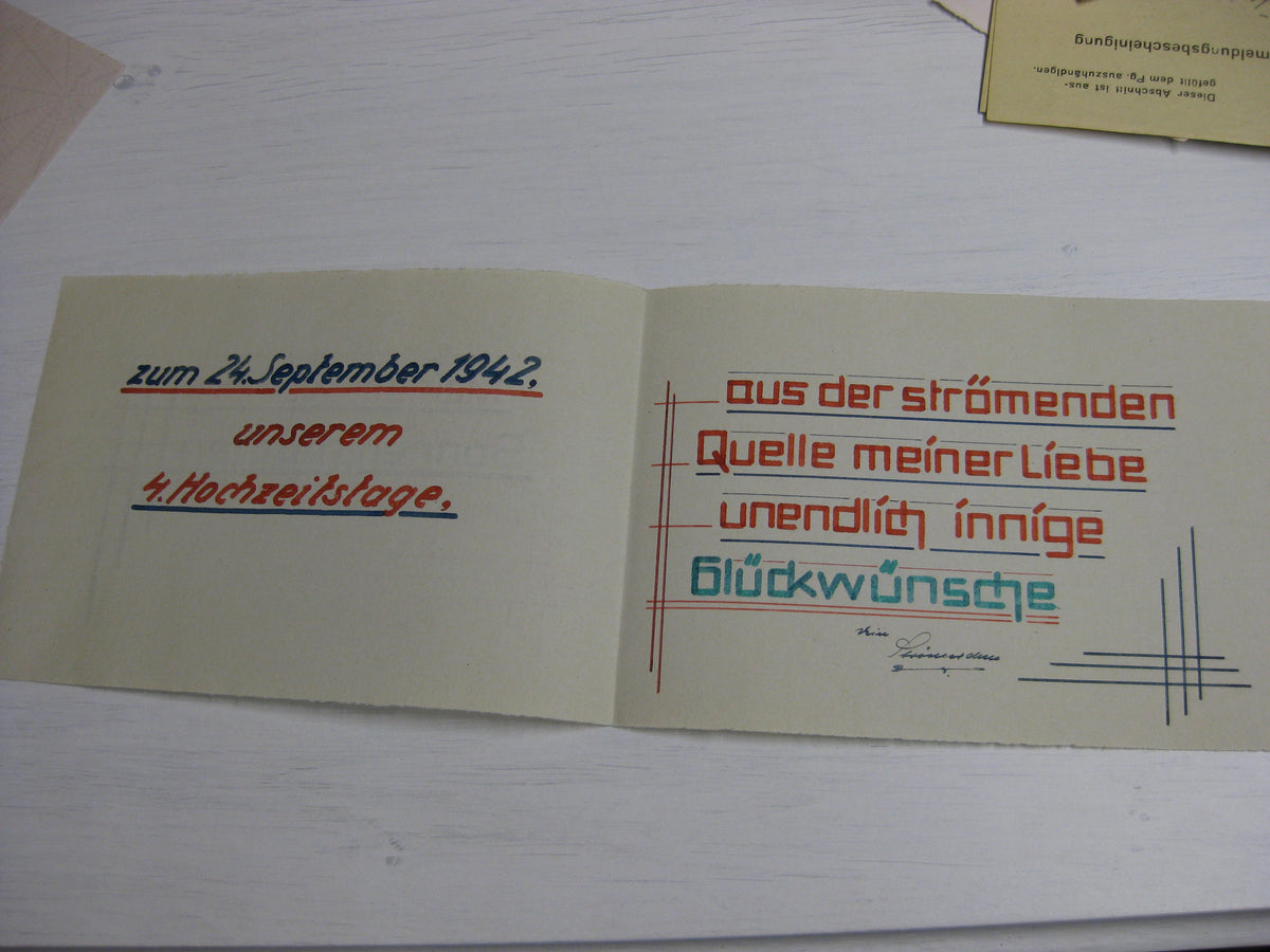 Besitzzeugnis Verleihungsurkunde Eisernes Kreuz Wehrmacht gefallen in Shitomir Russland Ostfront