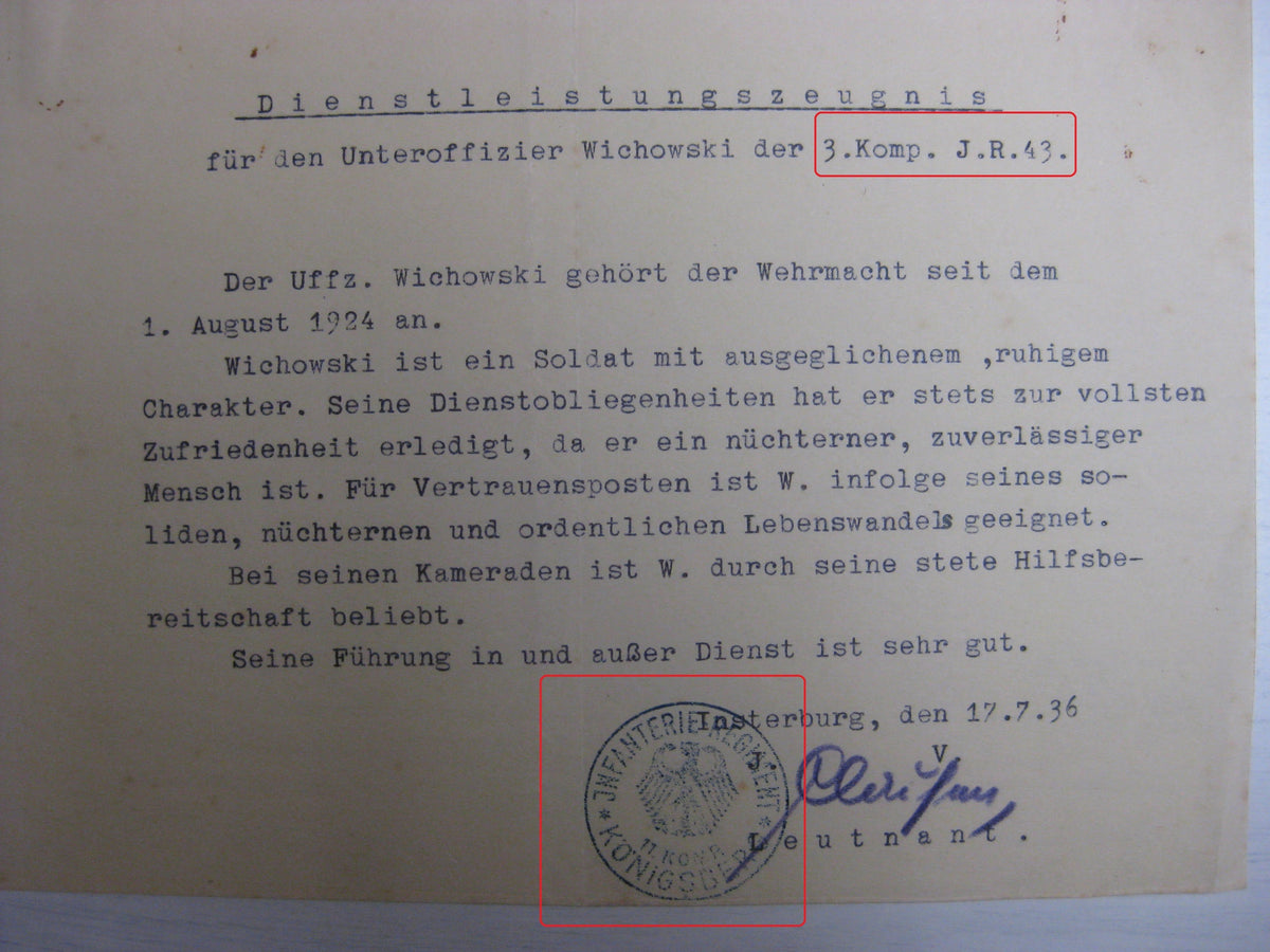 Dokumente Heeresbeamter beim Heeresgruppenpfarrer Heeresgruppe DON Wehrmacht Berufssoldat Beförderungsurkunden Russland Ostfront  etc