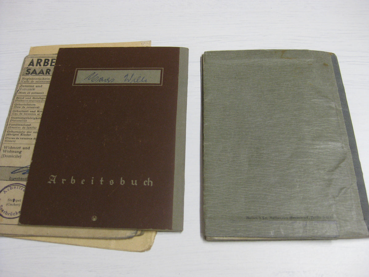 Dokumente Reichsbahn Saarbrücken Eisenbahn Beförderungsurkunden Verleihungsurkunde