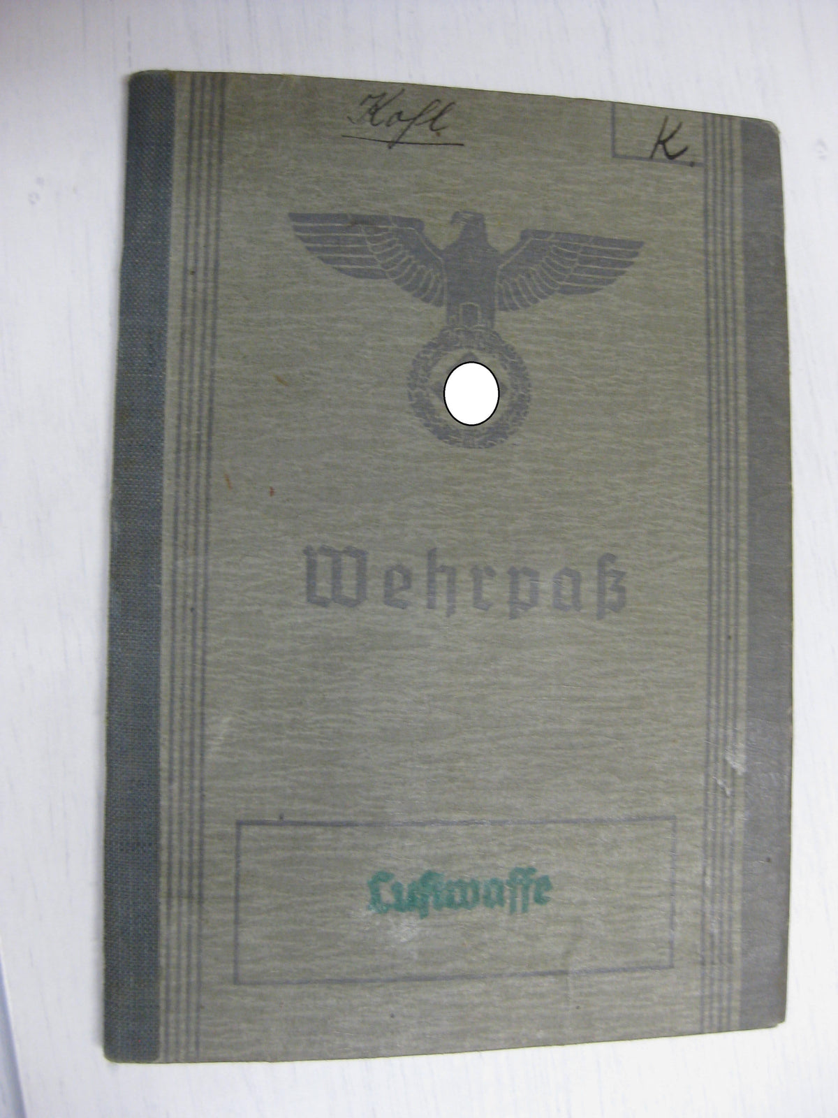 Wehrpaß Hitlerjugend  Mitgliedsausweis Wehrmacht Russland Ostfront