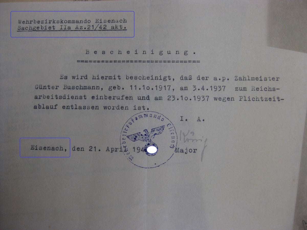 Veterinär - Offizier Wehrmacht Russland Ostfront