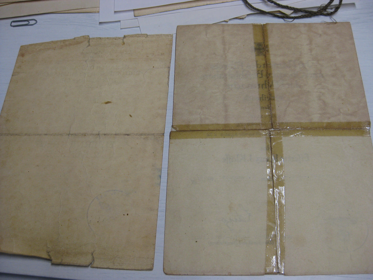 Besitzzeugnis Verleihungsurkunden Panzerartillerie Panzerjäger Sturmartillerie