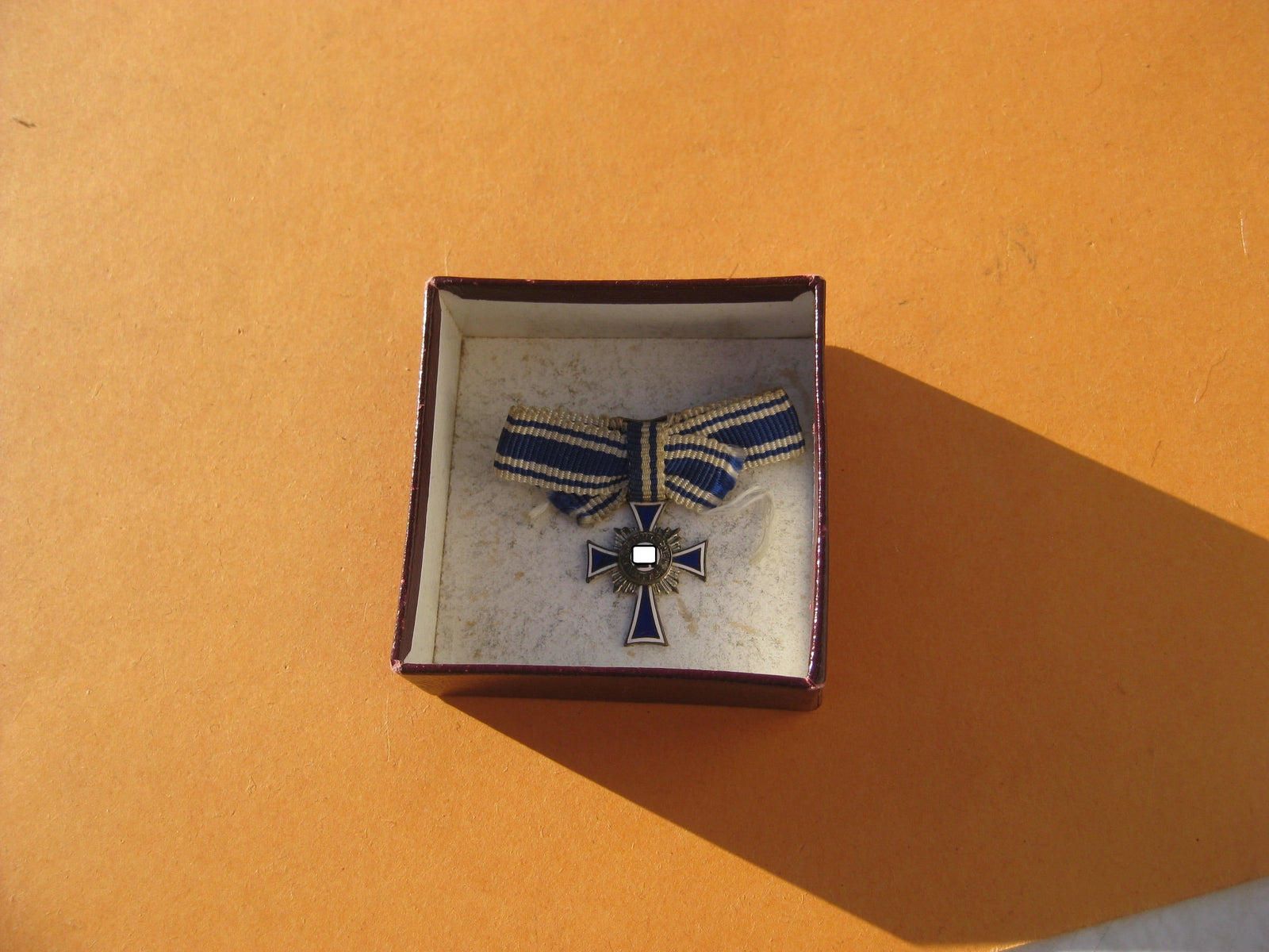 Mutterkreuz in Silber -Miniatur- in LDO Schachtel